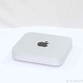 【中古】Apple(アップル) Mac mini Early-2023 MMFK3J／A Apple M2 8コアCPU_10コアGPU 8GB SSD2TB シルバー 〔macOS v15.6〕 【297-ud】