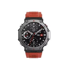 アマズフィット(Amazfit) T-Rex 3 ラバ 48mm スマートウォッチ 赤