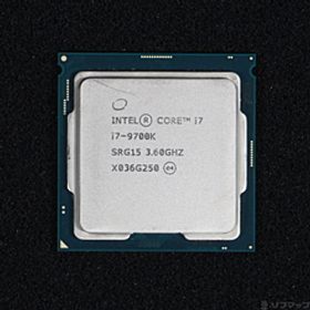 〔中古品〕 Core i7 9700K 〔3.6GHz／LGA 1151〕〔中古品〕 Core i7 9700K 〔3.6GHz／LGA 1151〕