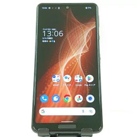 AQUOS sense5G SHG03 au ブラック 送料無料 本体 c12470 【中古】