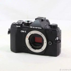 【中古】OM SYSTEM OM-5 ボディ ブラック 【349-ud】