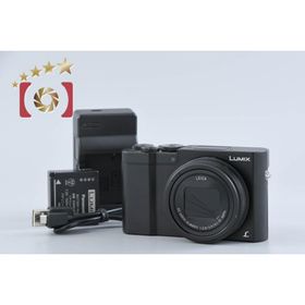 【中古】Panasonic パナソニック LUMIX DMC-TX1 ブラック コンパクトデジタルカメラ シャッター回数僅少