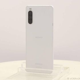 〔中古〕SONY(ソニー) Xperia 10 II 64GB ホワイト SO-41A docomo〔305-ud〕