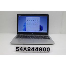 ノートパソコン 【ジャンク品】hp ProBook 650 G4 Core i3 8130U 2.2GHz/8GB/128GB(SSD)/Multi/15.6W/FWXGA(1366x768)/Win11