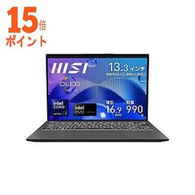 15倍ポイント ノートパソコン Prestige 13 AI Evo A1M ステラグレイ Prestige-13-AI-Evo-A1MG-41…