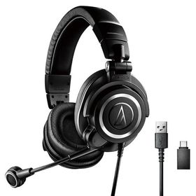 audio-technica 【ブラックフライデーセール】ATH-M50xSTS-USB(USBマイク付き)(ストリーミングヘッドセット(USBモデル))(密閉ダイナミック型...