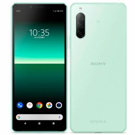 【中古】A＋ランク 【未使用に近い】 SIMロック解除済み 元ワイモバイル SONY Xperia 10 ii A001SO ミント ネットワーク利用制限△(赤ロム永久保証) 送料無料