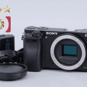 【中古】SONY ソニー α6000 ILCE-6000 ブラック ミラーレス一眼カメラ