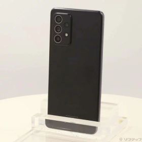 【中古】SAMSUNG(サムスン) Galaxy A52 5G 128GB オーサムブラック SC-53B docomoロック解除SIMフリー 【377-ud】