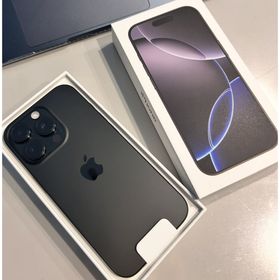 アイフォーン(iPhone)のiPhone16pro512ブラックチタニウム(スマートフォン本体)