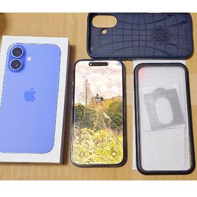 アイフォーン(iPhone)のsimフリー iPhone16 128GB ウルトラマリン(スマートフォン本体)