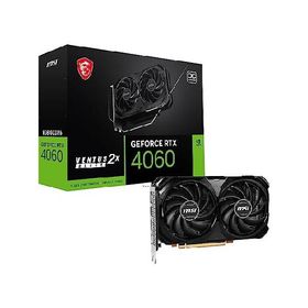 MSI GeForce RTX 4060 VENTUS 2X BLACK 8G OC グラフィックスボード VD8560