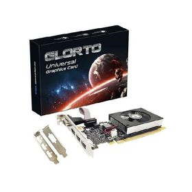 Glorto (グロルト) GeForce GT 730 4G ロープロファイルグラフィックカード 2X HDMI DP VGA DDR3 PCI Express 2.0 x8 エントリーレベル GPU PC SFF HTPC用 Windo