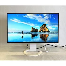 中古 液晶ディスプレイ EIZO FlexScan EV2795-WT ホワイト 27インチ USB Type-C搭載 デイジーチェーン・LAN対応