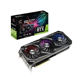 エイスース 2021 ASUS ROG STRIX GeForce RTX 3060 Ti OCエディション ゲームグラフィックカード (PCIe 4.0 8GB GDDR6 HDMI 2.1 DP 1.4a Axial-Tech ファンデザ