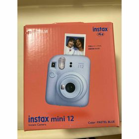 instax mini 12 ブルー(フィルムカメラ)