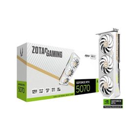 ZOTAC GAMING GeForce RTX 5070 AMP White 12GB GDDR7 RTX5070AMPW/ZT-B50700FQ-10P
