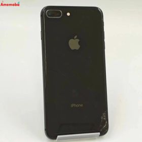 【中古】iPhone8 Plus 256GB スペースグレイ MQ9N2J/A AU版SIMフリー ジャンク