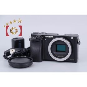 【中古】SONY ソニー α6000 ILCE-6000 ブラック ミラーレス一眼カメラ