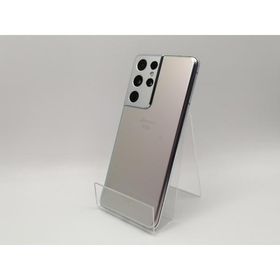 【中古】SAMSUNG docomo 【SIMロックあり】 Galaxy S21 Ultra 5G ファントムシルバー 12GB 256GB SC-52B【博多】保証期間１ヶ月【ランクC】