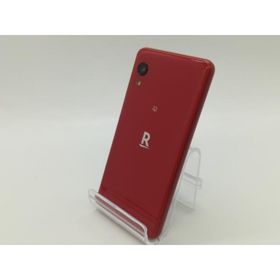 【中古】楽天 楽天モバイル 【SIMフリー】 Rakuten Mini クリムゾンレッド 3GB 32GB C330【OSU301】保証期間１ヶ月【ランクB】
