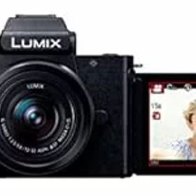 【中古】(非常に良い)パナソニック ミラーレス一眼カメラ ルミックス G100K 標準ズームレンズキット ブラック DC-G100K-K