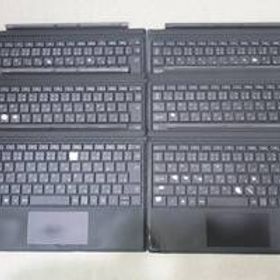 A0125 P 6個セット Microsoft Surface Pro マイクロソフト 純正キーボード Model:1725 タイプカバー 日本語キーボード 中古品