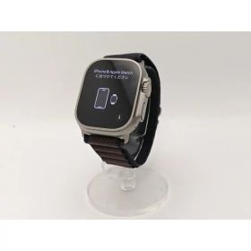 【中古】Apple Apple Watch Ultra2 49mm Cellular チタニウムケース/インディゴアルパインループ(M) MRET3J/A【新宿2】保証期間1ヶ月【ランクB】
