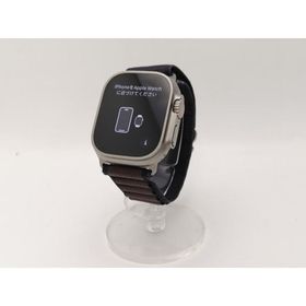 【中古】Apple Apple Watch Ultra2 49mm Cellular チタニウムケース/インディゴアルパインループ(M) MRET3J/A【新宿2】保証期間１ヶ月【ランクB】
