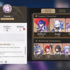 アジア 開拓レベル 70 女キャラ - カストリスS1、 黄泉 S2、アーチャー、 鏡流 S1、レシオ博士 S1、トリビー、RM、 ロビン日曜日 アベンチュリン、SW、羅茶、 丹朱, ジアチュウ