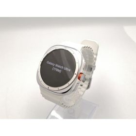 【中古】SAMSUNG Galaxy Watch Ultra (2024) LTE/Bluetoothモデル SM-L705FZWJKDI [チタニウム ホワイト]【ECセンター】保証期間１ヶ月【ランクA】