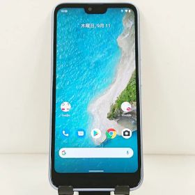 Android One S6 S6-KC Y!mobile ラベンダーブルー 送料無料 本体 c14464 【中古】