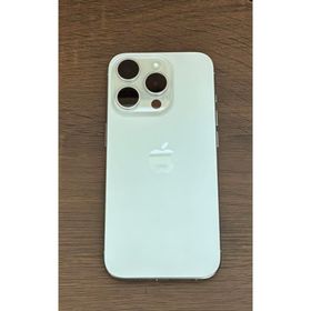 アップル(Apple)のアップル iPhone15 Pro 256GB ホワイトチタニウム(スマートフォン本体)