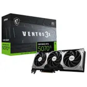 MSI エムエスアイ GeForce RTX 5070 Ti搭載 グラフィックスカード GeForce RTX 5070 Ti 16G VENTUS 3X OC