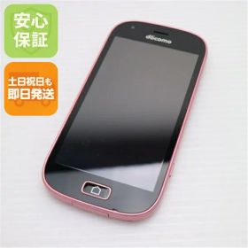 【中古】 超美品 F-03K らくらくスマートフォン me ピンク スマホ 安心保証 即日発送 スマホ 中古本体 白ロム 中古 DoCoMo 富士通 土日祝発送OK
