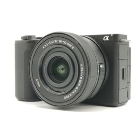 【中古】SONY VLOGCAM ZV-E10 II パワーズームレンズキット ブラック ZV-E10M2K(B)【大阪本店】保証期間１ヶ月【ランクA】