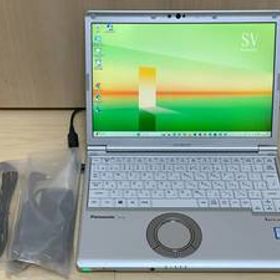 ★良品！Win11=24H2最新！累積時間3300時間！新品SSD512GB=爆速動作！Core i５！RAM8GB！Office2024搭載キー付=最新！CF-SV8RDCVS！