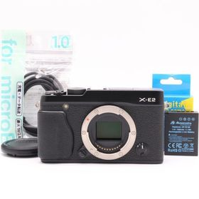 ＜美品＞ FUJIFILM X-E2 ボディ ブラック｜ミラーレス一眼カメラ(ミラーレス一眼)