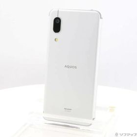 【中古】SHARP(シャープ) AQUOS sense3 lite 64GB シルバーホワイト SH-RM12 楽天 SIMフリー 【349-ud】