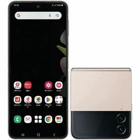 【中古】【安心保証】 Galaxy Z Flip4 SC-54C[128GB] docomo ピンクゴールド