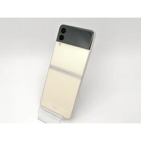 【中古】SAMSUNG au 【SIMフリー】 Galaxy Z Flip3 5G クリーム 8GB 128GB SCG12【川越クレアモール】保証期間1ヶ月【ランクC】