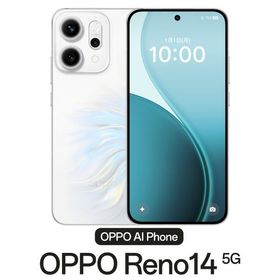 OPPO(オッポ) OPPO Reno14 5G (12GB/ 256GB) - オパールホワイト(SIMフリー版) CPH2737OW 返品種別B