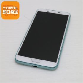 新品同様 SHV43 AQUOS sense2 アイスグリーン スマホ 本体 白ロム 中古 あすつく 土日祝発送OK