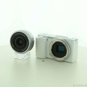 〔中古〕SONY(ソニー) VLOGCAM ZV-E10L パワーズームレンズキット ホワイト〔276-ud〕