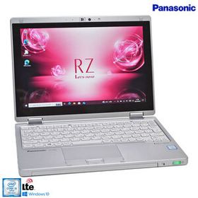 2-in-1 小型 軽量 SIMフリー Panasonic Let's note RZ6 Core i5-7Y57 Webカメラ m.2SSD256G メモリ8G Wi-Fi Windows10