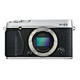 【中古】FUJIFILM ミラーレス一眼 X-E2 ボディ シルバー F FX-X-X-E2シルバー(ミラーレス一眼)