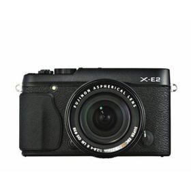 【中古】FUJIFILM ミラーレス一眼 X-E2 ズームレンズキット ブラック F X-E2B/1855KIT(ミラーレス一眼)
