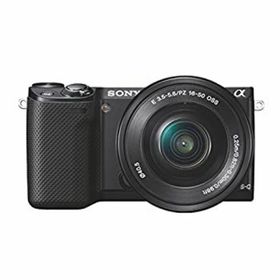 【中古】ソニー SONY ミラーレス一眼カメラ α NEX-5Rダブルズームレンズキット ブラック NEX-5RY/B(ミラーレス一眼)