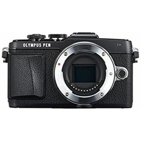 【中古】OLYMPUS PEN E-PL7 ボディ ブラック ミラーレス一眼 PEN E-PL7 BODY BLK(ミラーレス一眼)