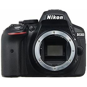 【中古】Nikon デジタル一眼レフカメラ D5300 ブラック 2400万画素 3.2型液晶 D5300BK(デジタル一眼)